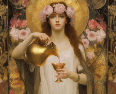 Hebe Goddess by Marina Marchione @heavenlyandholy on Etsy